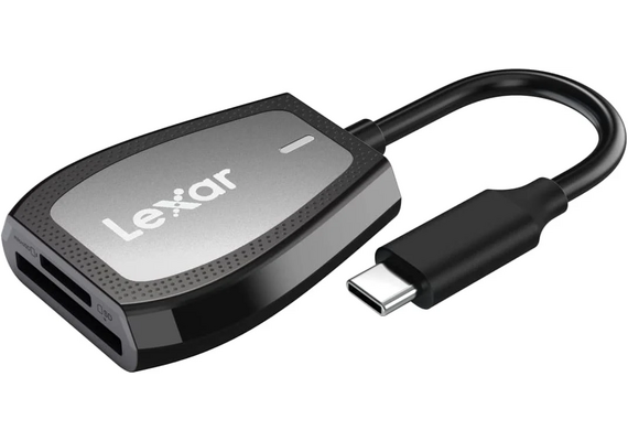 LEXAR Professional Leitor de Cartões Dual Slot USB-C RW470