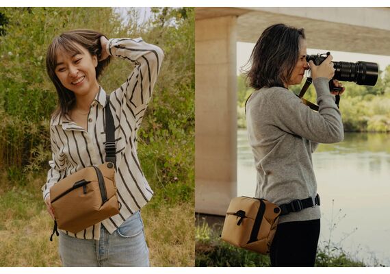 PEAK DESIGN Bolsa de Ombro Everyday Sling 3L V2 - Coyote​