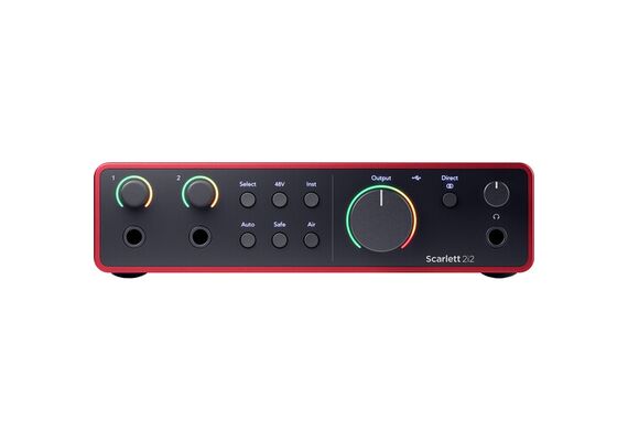 FOCUSRITE Interface de 2 Canais Scarlett 2i2 4th Generation