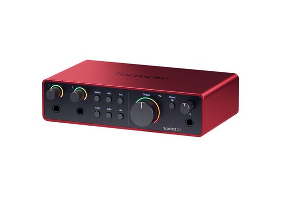 FOCUSRITE Interface de 2 Canais Scarlett 2i2 4th Generation