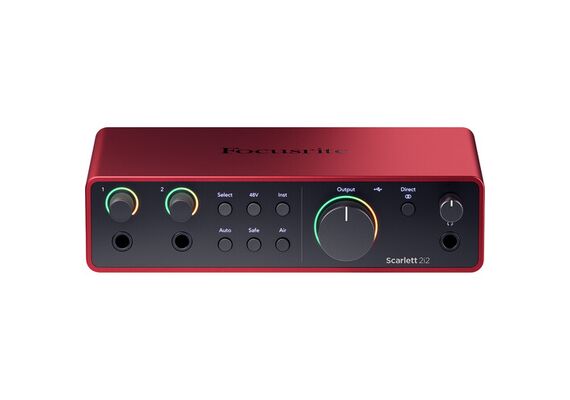 FOCUSRITE Interface de 2 Canais Scarlett 2i2 4th Generation