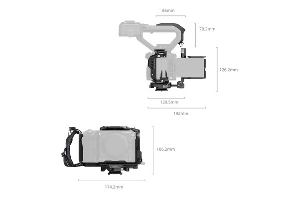 SMALLRIG 5658 Kit Cage Advance Edition para Canon EOS C60