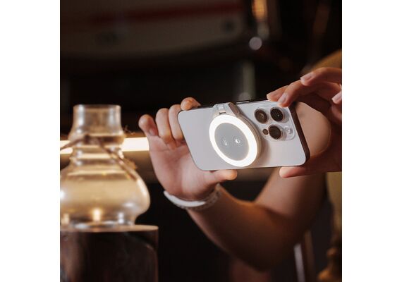 PGYTECH Iluminador MagGlow para Smartphone - Preto