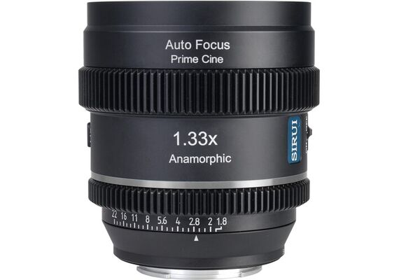 SIRUI 20mm T1.8 Anamórfica 1.33x L-Mount - Neutral Flare