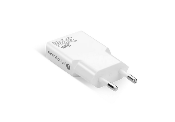EVERACTIVE SC-380Q Adaptador AC/DC C/duas saídas USB-C 30W