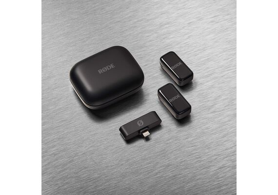 RODE Microfone Lapela Wireless Micro USB-C Vermelho