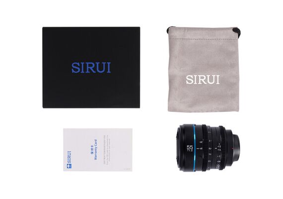 SIRUI Nightwalker 55mm T1.2 S35 L-Mount - Preto