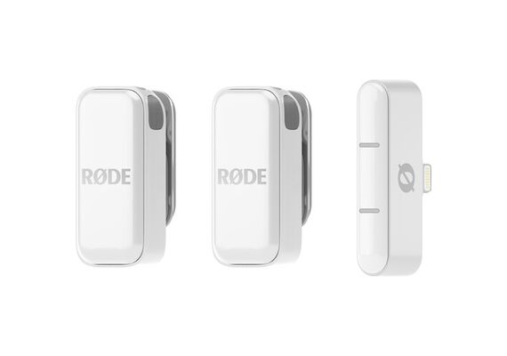 RODE Microfone Lapela Wireless Micro USB-C Branco