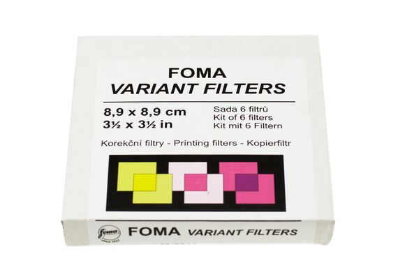 FOMA Conjunto de Filtros multigraduados 9x9cm