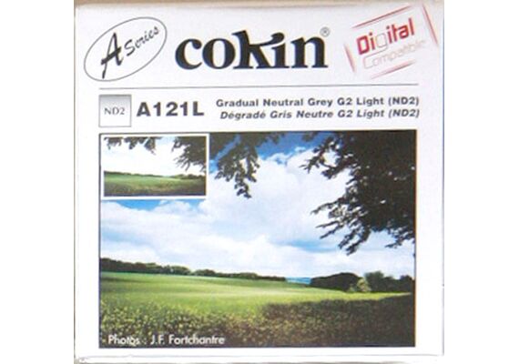 COKIN Filtro A121L Degradê Neutro Cinzento Light ND2