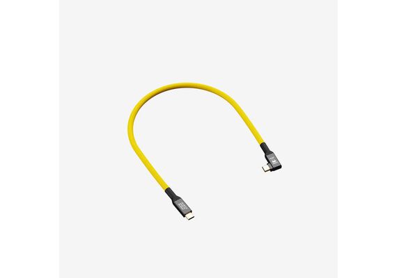 COBRA UNION Cabo USB-C 90º 40G 8K 60Hz 0.3m - Yellow