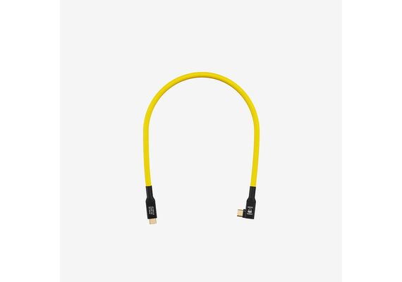 COBRA UNION Cabo USB-C 90º 40G 8K 60Hz 0.3m - Yellow