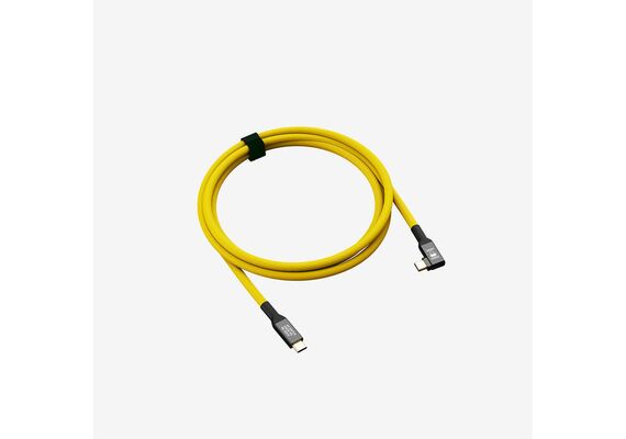 COBRA UNION Cabo USB-C 90º 40G 8K 60Hz 120cm - Yellow