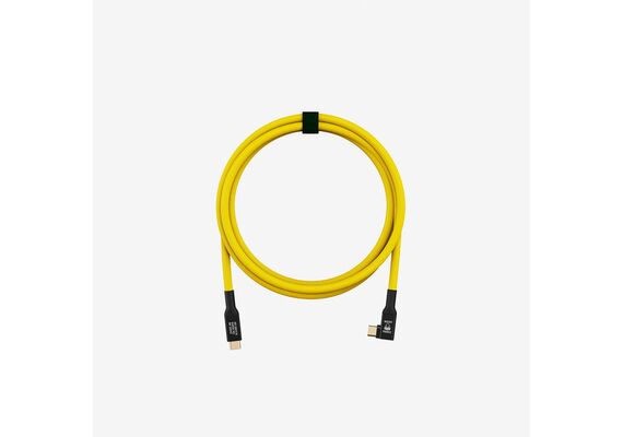 COBRA UNION Cabo USB-C 90º 40G 8K 60Hz 120cm - Yellow