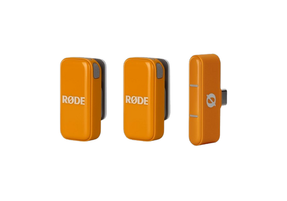 RODE Microfone Lapela Wireless Micro USB-C LaranjaRODE Microfone Lapela Wireless Micro USB-C Laranja