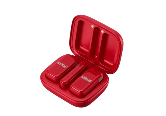 RODE Microfone Lapela Wireless Micro USB-C Vermelho