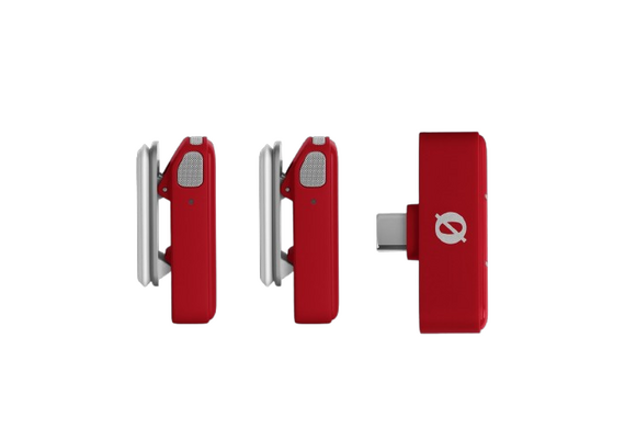 RODE Microfone Lapela Wireless Micro USB-C Vermelho