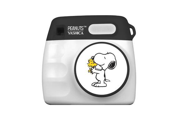 YASHICA Mini Camera Digital Peanuts - Preto e Branco