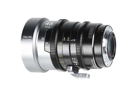 SIRUI IronStar 45mm T1.9 Anamórfica 1.5x PL-Mount / Canon EF - Neutral Flare