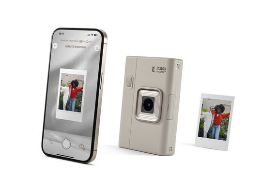 FUJIFILM INSTAX Mini LiPlay+ - Sand Beige