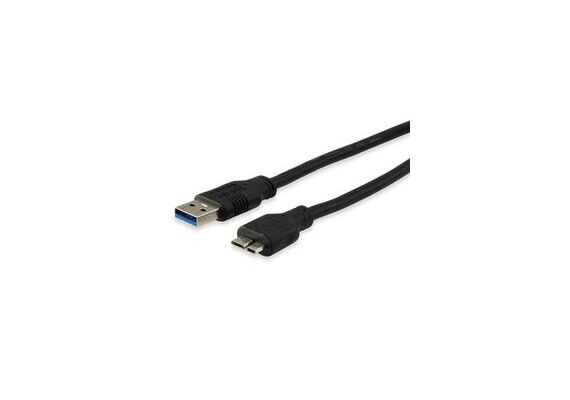 EQUIP Cabo de Dados USB Tipo-A 3.0 Macho - Micro USB Tipo-B Macho - 180cm