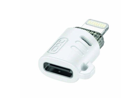 XO Adaptador Lightning Macho - USB-C Fêmea OTG