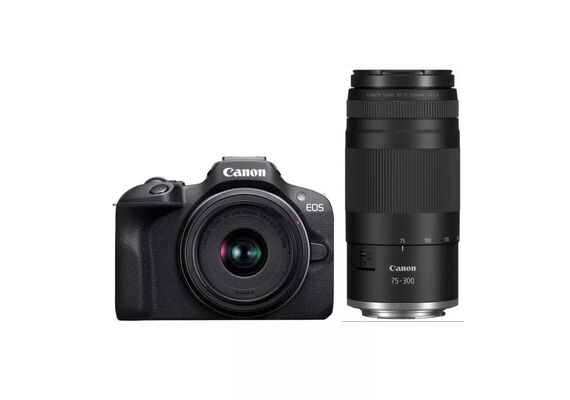 CANON EOS R100 + RF-S 18-45mm IS STM + RF-S 75-300mm f/4-5.6