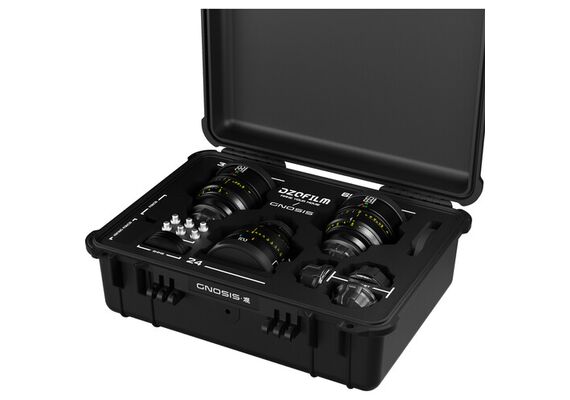 DZO FILM Gnosis 24mm + 32mm + 65mm T2.8 PL-Mount / Canon EF