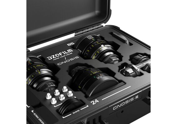 DZO FILM Gnosis 24mm + 32mm + 65mm T2.8 PL-Mount / Canon EF