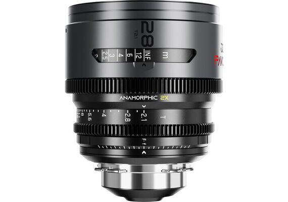 DZO FILM PAVO Anamórfica 28mm T2.1 2x PL Mount/ Canon EF - Neutral Flare