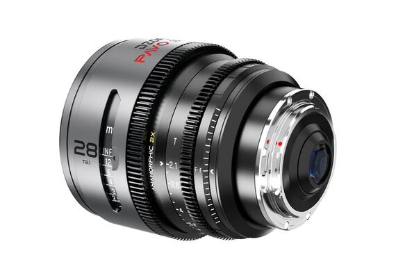 DZO FILM PAVO Anamórfica 28mm T2.1 2x PL Mount/ Canon EF - Neutral Flare