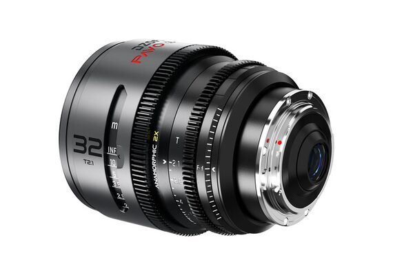 DZO FILM PAVO Anamórfica 32mm T2.1 2x PL Mount/ Canon EF - Neutral Flare
