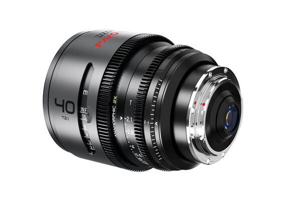 DZO FILM PAVO Anamórfica 40mm T2.1 2x PL Mount/ Canon EF - Neutral Flare