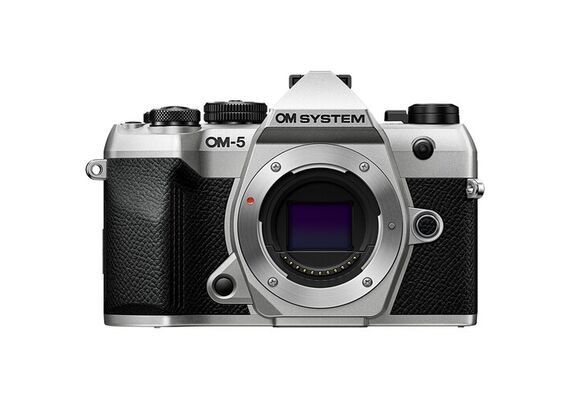 OM SYSTEM OM-5 Mark II Prata - Corpo