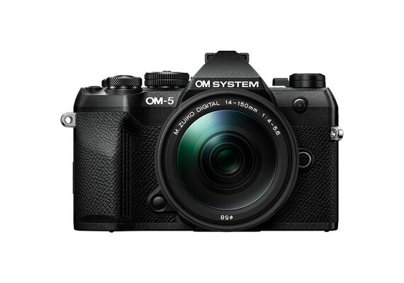OM SYSTEM OM-5 Mark II  + 14-150mm f/4-5.6 II - Preto