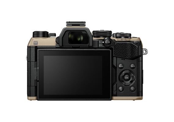 OM SYSTEM OM-5 Mark II Sand Beige - Corpo
