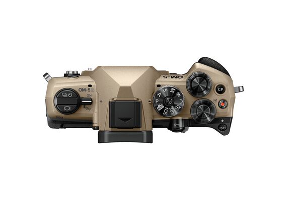 OM SYSTEM OM-5 Mark II Sand Beige - Corpo