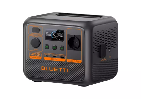 BLUETTI Powerstation Portátil AC50P 700W 504Wh