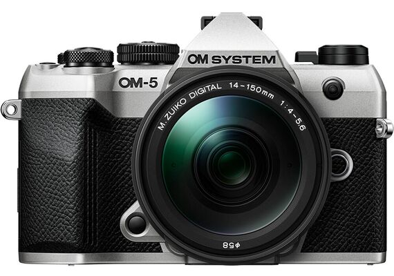 OM SYSTEM OM-5 Mark II  + 14-150mm f/4-5.6 II - Prata