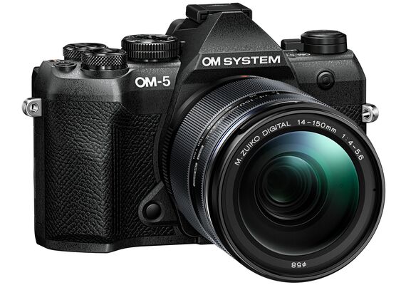 OM SYSTEM OM-5 Mark II  + 14-150mm f/4-5.6 II - Preto