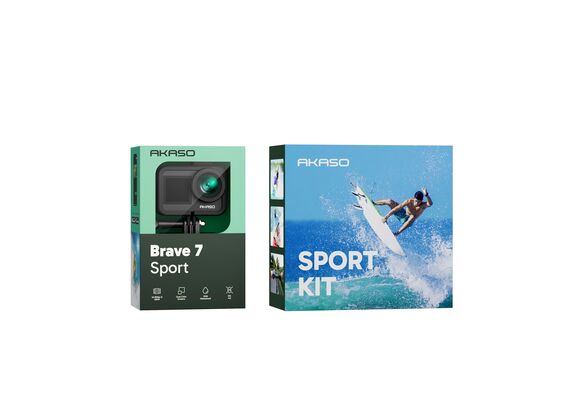 AKASO Action Cam Brave 7 Sports Kit​