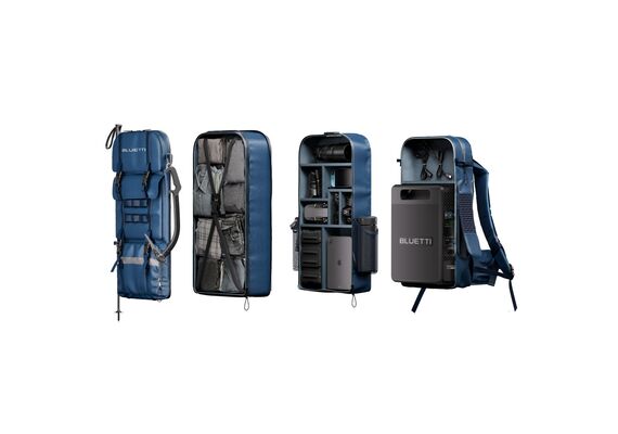 BLUETTI BluePack2 Carregador Portátil 700W 512Wh + Mochila Handsfree 2