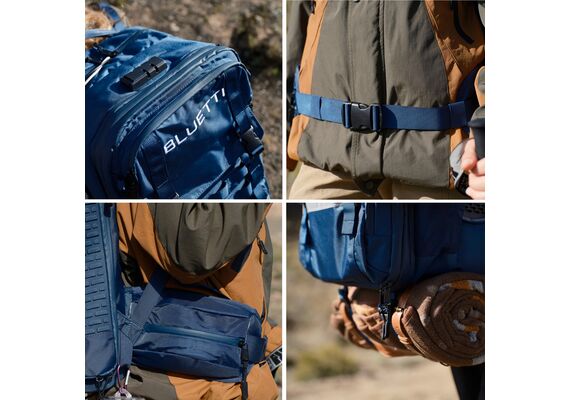 BLUETTI Mochila de Armazenamento de Carregador Portátil Handsfree 2
