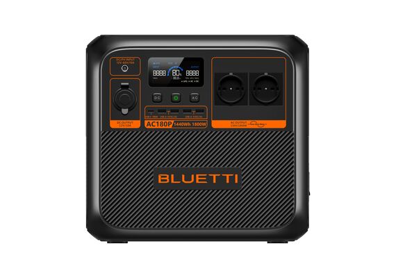 BLUETTI Powerstation Portátil AC180P 1800W 1440Wh