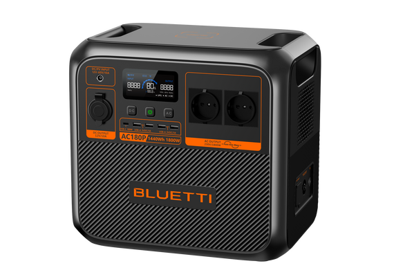 BLUETTI Powerstation Portátil AC180P 1800W 1440Wh