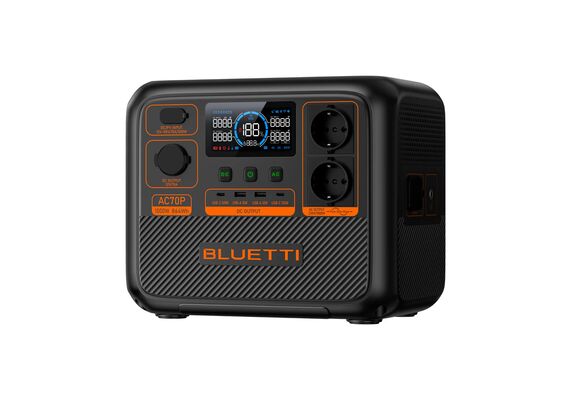 BLUETTI Powerstation Portátil AC70P 1000W 864Wh
