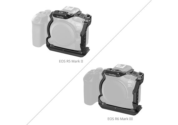 SMALLRIG 5953 HawkLock Quick Release Half Cage para Canon EOS R6 Mark III / R6 Mark II / R5 Mark II