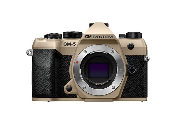 OM SYSTEM OM-5 Mark II Sand Beige - Corpo