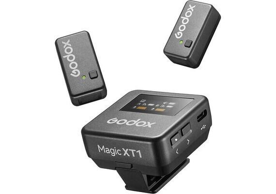 GODOX Microfone de Lapela Wireless Magic XT1 (2TX+1RX) - USB-C
