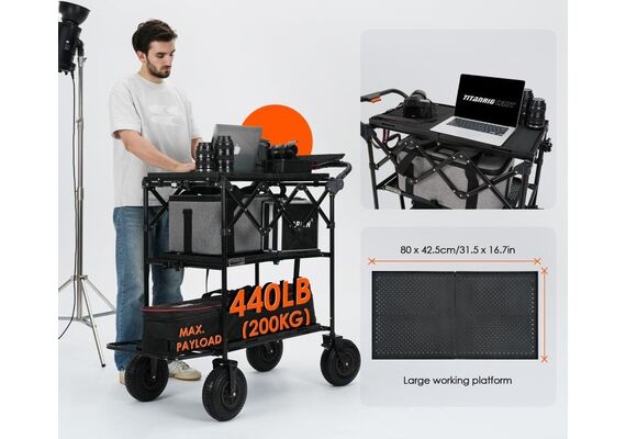 TARION Carrinho de Produção TitanRig V2